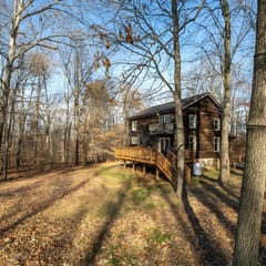 Cabin on the Creek Large Outdoor Firepit